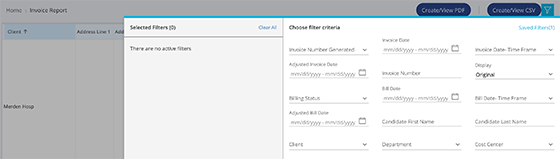 VMS Client Invoicing