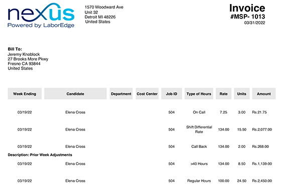 VMS Reverse Invoicing
