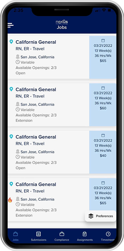 VMS Travel Jobs
